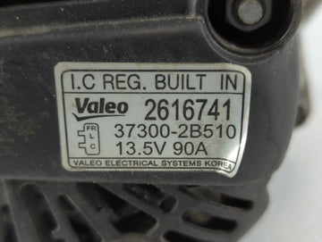 2012-2017 Hyundai Veloster Alternator Replacement Generator Charging Assembly Engine OEM P/N:2616741 37300-2B510 Fits OEM Used Auto Parts