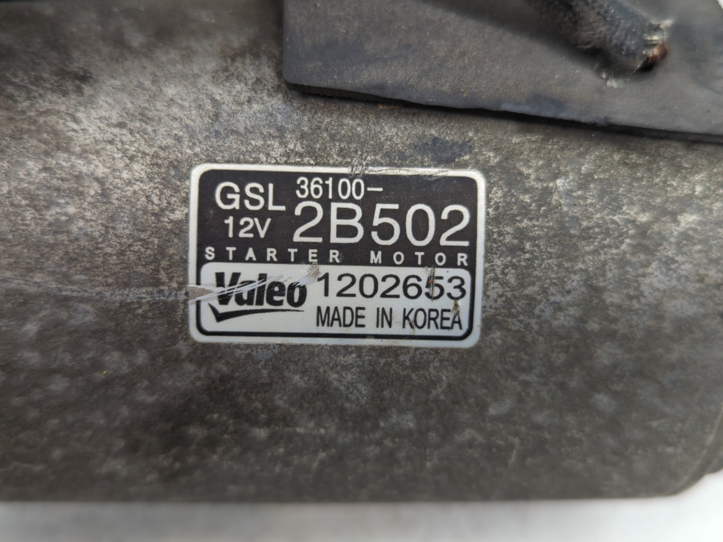 2012-2020 Hyundai Veloster Car Starter Motor Solenoid OEM P/N:36100-2B502 Fits OEM Used Auto Parts - Oemusedautoparts1.com