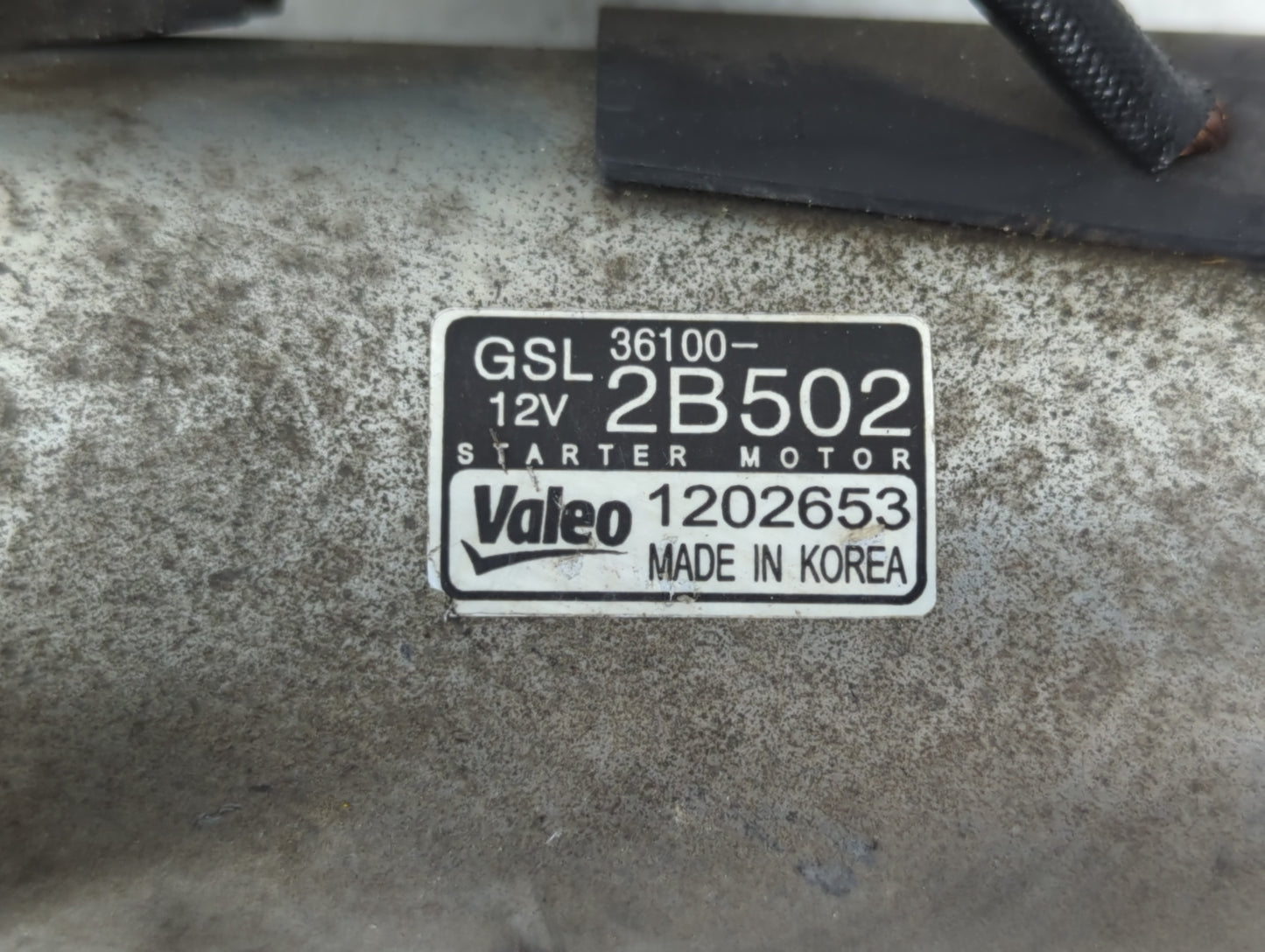 2012-2020 Hyundai Veloster Car Starter Motor Solenoid OEM P/N:36100-2B502 Fits OEM Used Auto Parts - Oemusedautoparts1.com