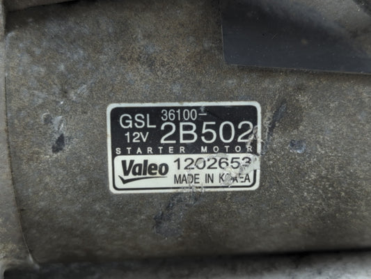 2012-2020 Hyundai Veloster Car Starter Motor Solenoid OEM P/N:36100-2B502 Fits OEM Used Auto Parts