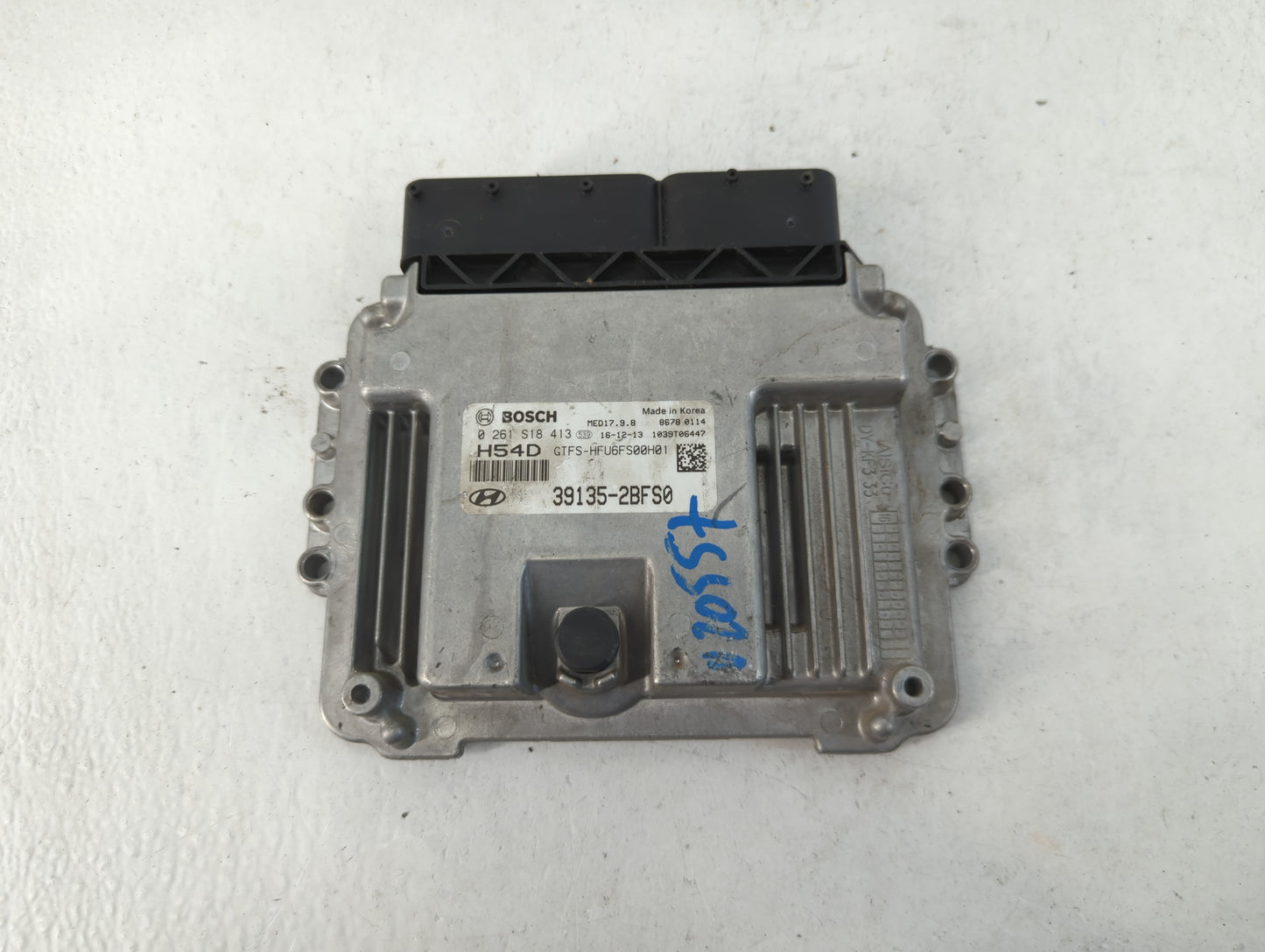 2017 Hyundai Veloster PCM Engine Control Computer ECU ECM PCU OEM P/N:39135-2BFS0 Fits OEM Used Auto Parts - Oemusedautopart
