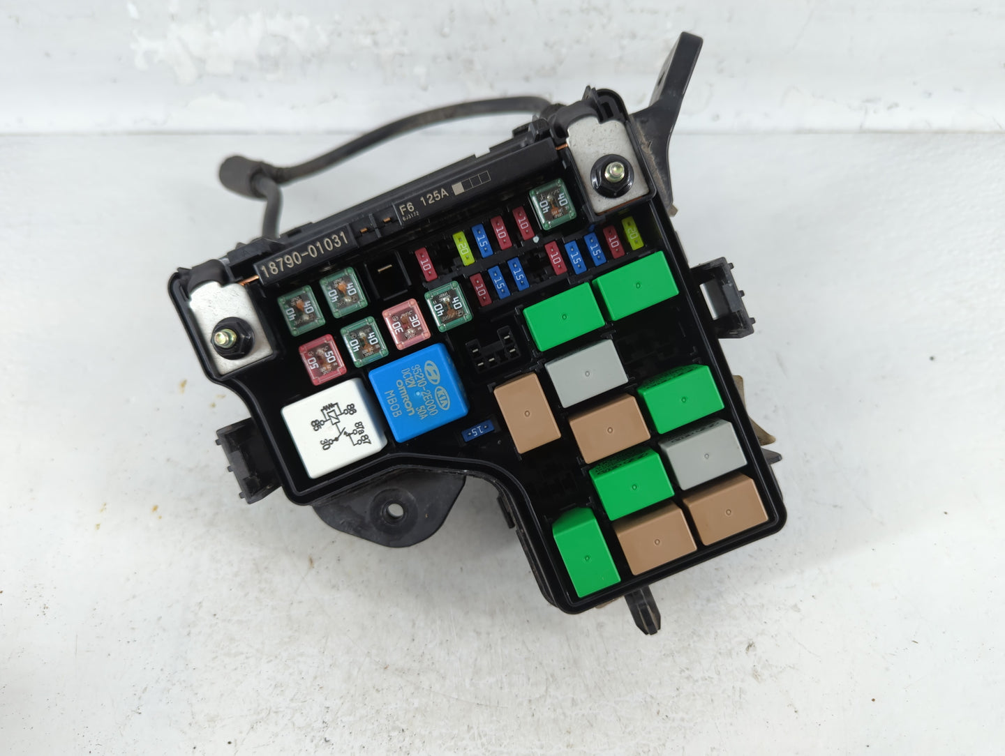 2016-2017 Hyundai Veloster Fusebox Fuse Box Panel Relay Module P/N:912362V099 Fits Fits 2016 2017 OEM Used Auto Parts - Oemu