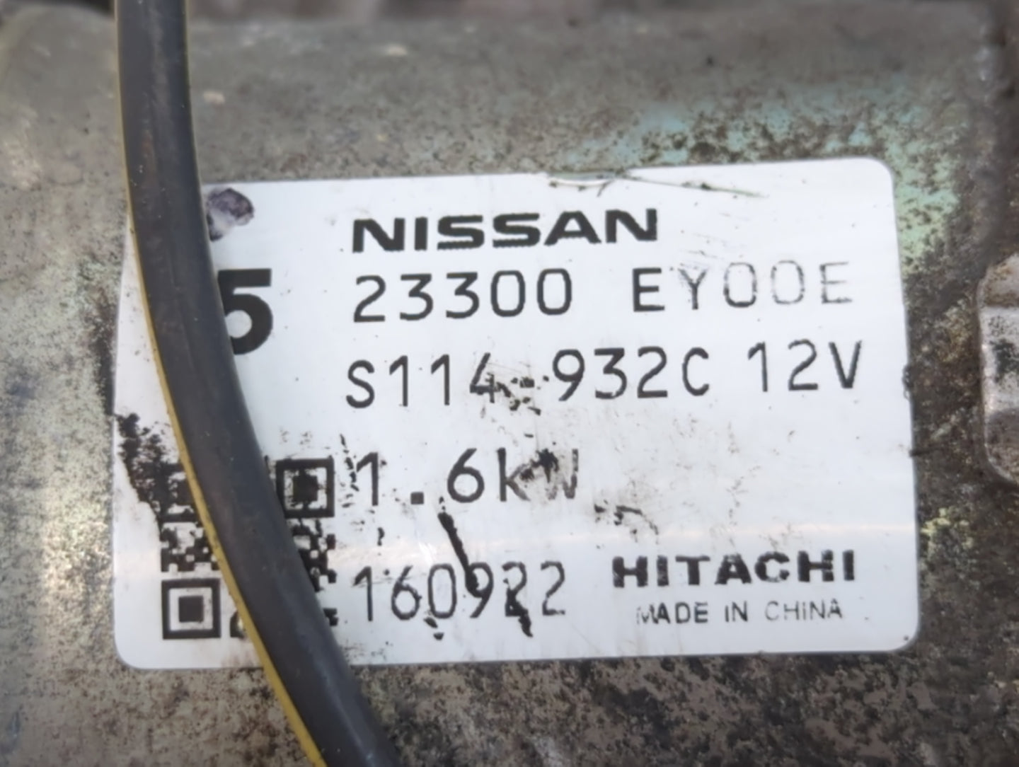 2014-2020 Infiniti Q50 Car Starter Motor Solenoid OEM P/N:23300 EY00E Fits OEM Used Auto Parts - Oemusedautoparts1.com