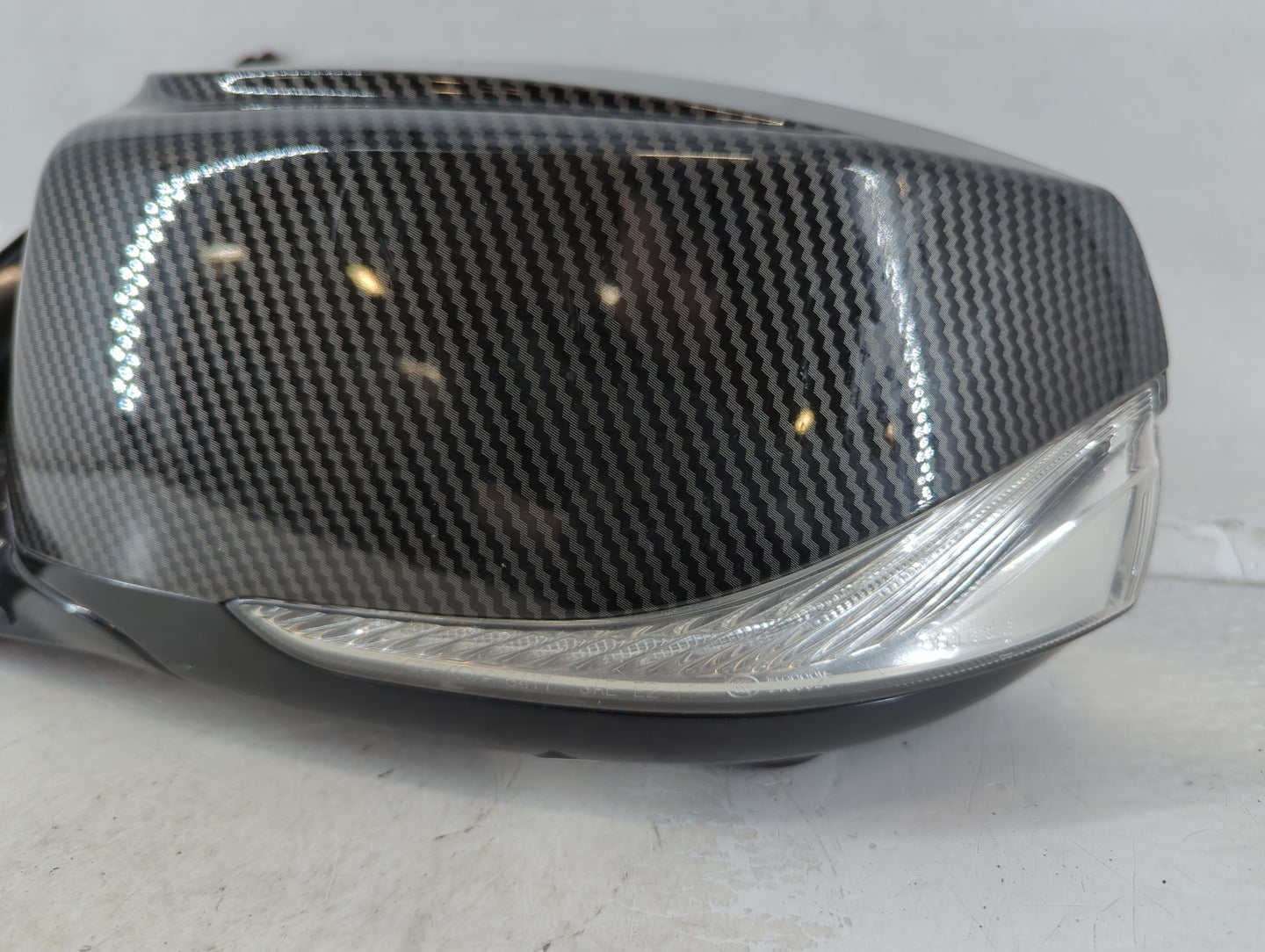 2016-2017 Infiniti Q50 Driver Side View Mirror - Left Door Mirror OEM Used - Oemusedautoparts1.com