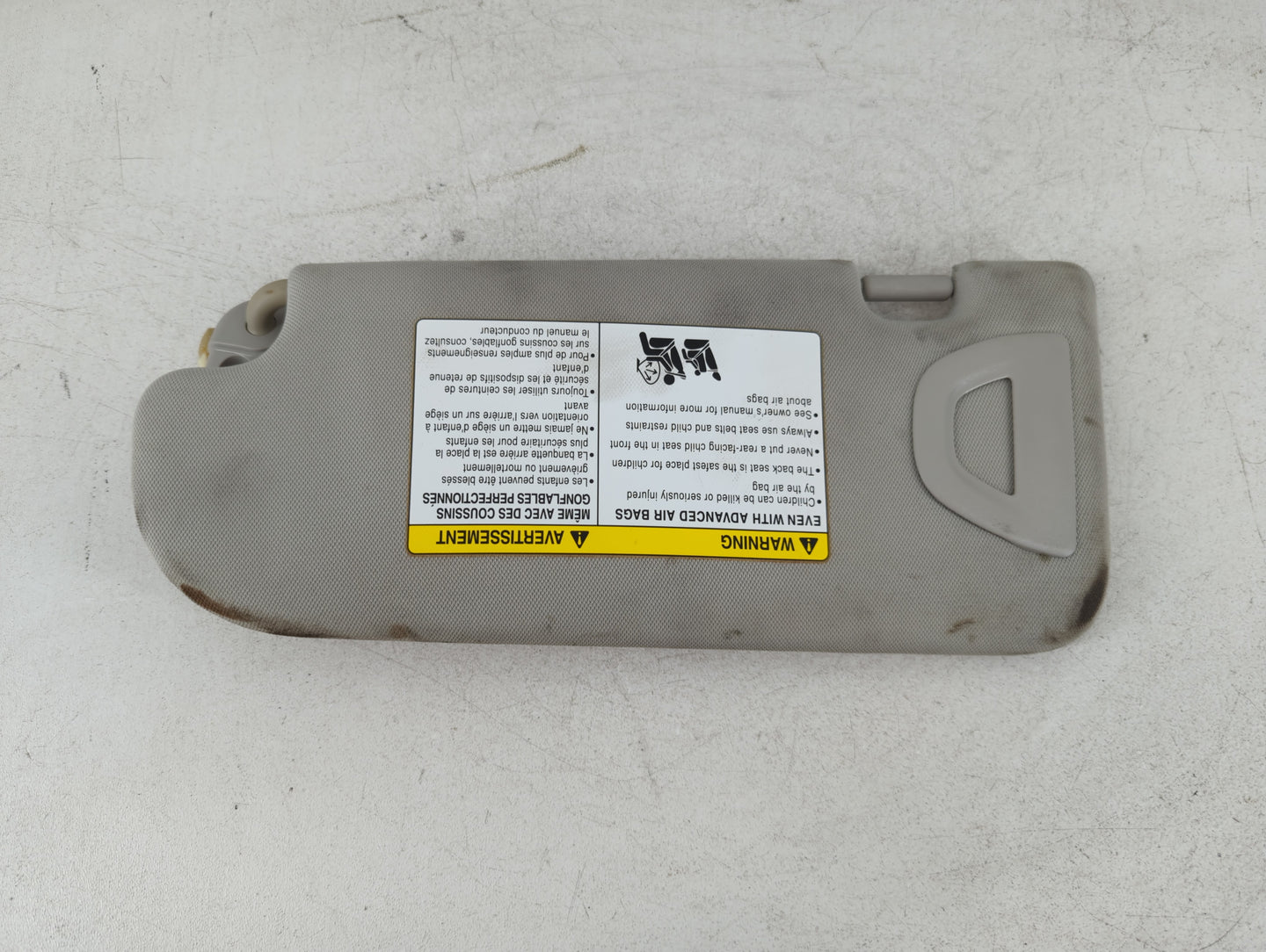 2014-2020 Infiniti Q50 Sun Visor Shade Replacement Passenger Right Mirror Fits Fits 2014 2015 2016 2017 2018 2019 2020 OEM U