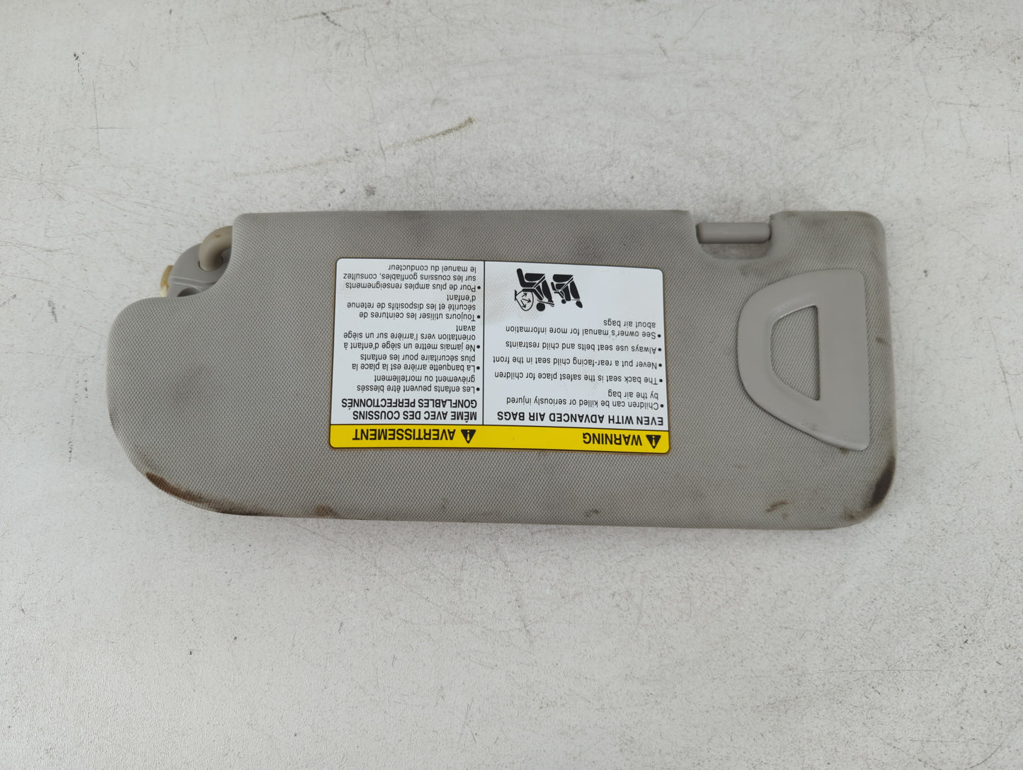 2014-2020 Infiniti Q50 Sun Visor Shade Replacement Passenger Right Mirror Fits Fits 2014 2015 2016 2017 2018 2019 2020 OEM U