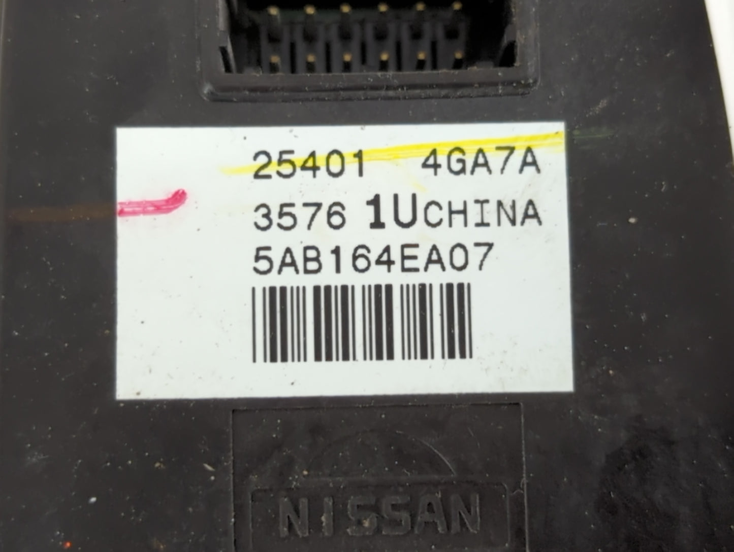 2014-2020 Infiniti Q50 Master Power Window Switch Replacement Driver Side Left P/N:25401 4GA7A Fits OEM Used Auto Parts - Oe