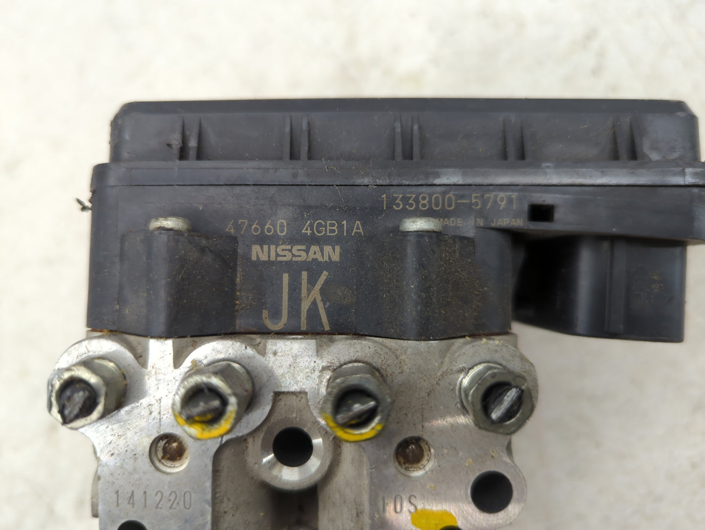 2014-2015 Infiniti Q50 ABS Pump Control Module Replacement P/N:47660 4GB1A Fits Fits 2014 2015 OEM Used Auto Parts - Oemused