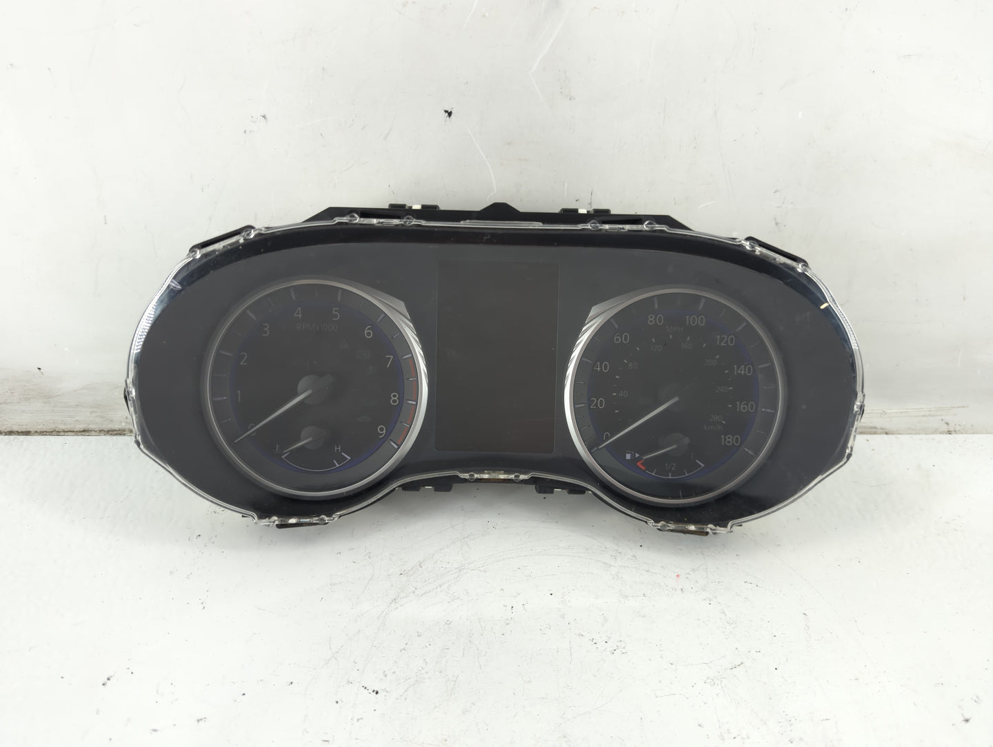 2017 Infiniti Q50 Instrument Cluster Speedometer Gauges P/N:6HE0E/MR0D Fits OEM Used Auto Parts - Oemusedautoparts1.com