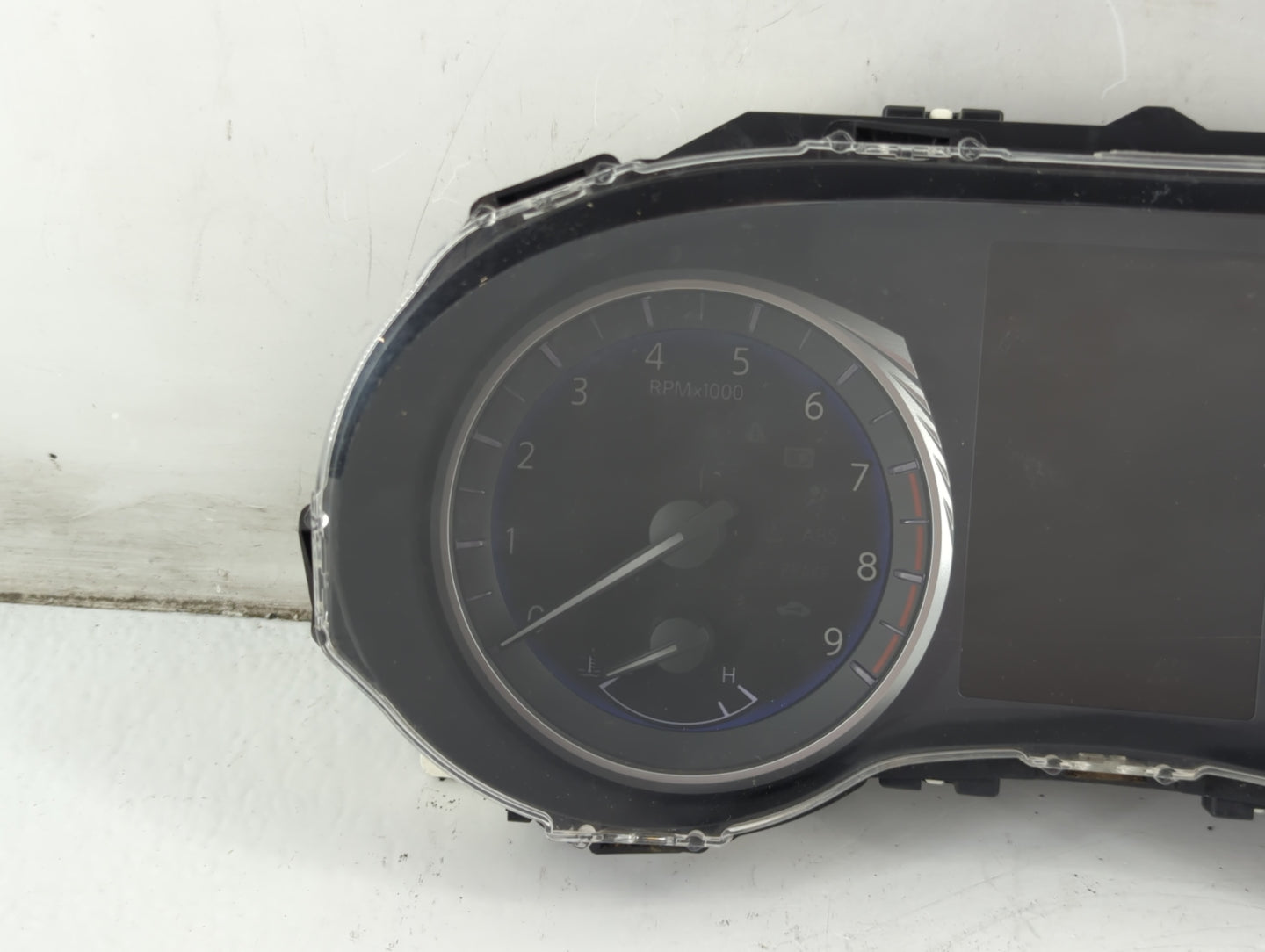 2017 Infiniti Q50 Instrument Cluster Speedometer Gauges P/N:6HE0E/MR0D Fits OEM Used Auto Parts - Oemusedautoparts1.com