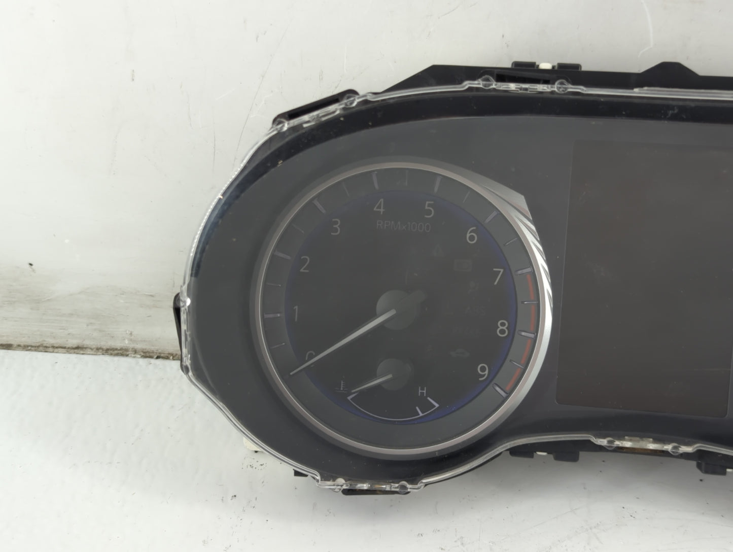 2017 Infiniti Q50 Instrument Cluster Speedometer Gauges P/N:6HE0E/MR0D Fits OEM Used Auto Parts - Oemusedautoparts1.com