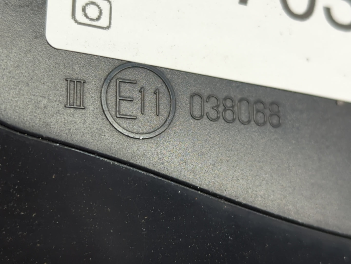 2016-2017 Infiniti Q50 Driver Side View Mirror - Left Door Mirror OEM Used - Oemusedautoparts1.com