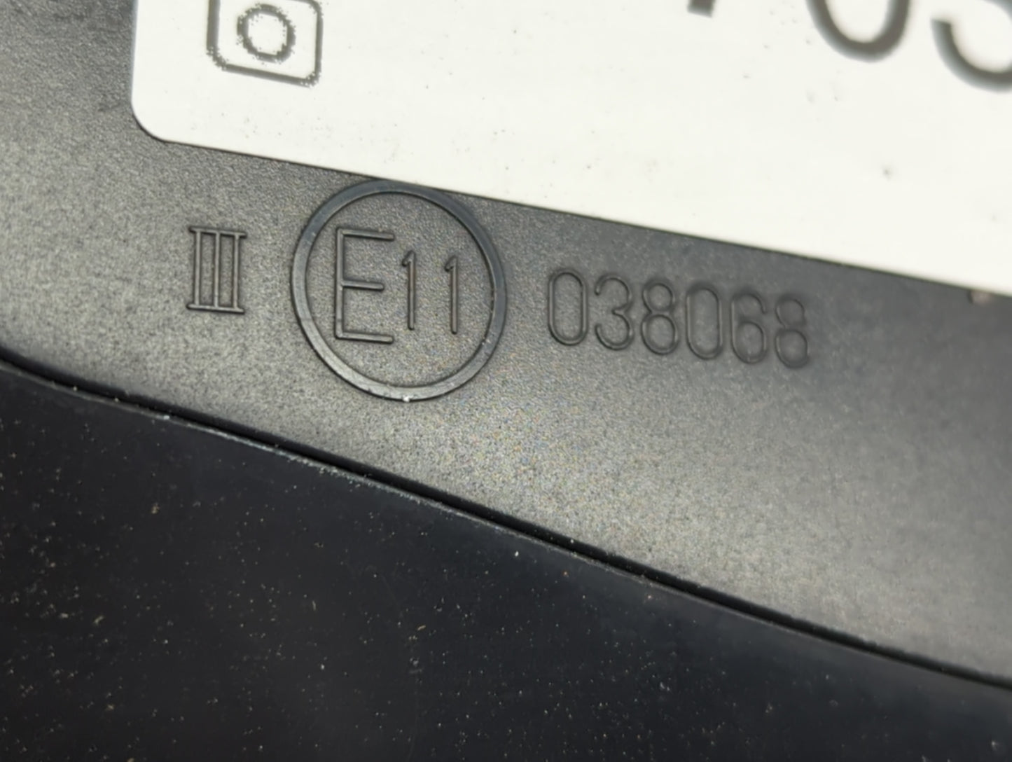 2016-2017 Infiniti Q50 Driver Side View Mirror - Left Door Mirror OEM Used - Oemusedautoparts1.com