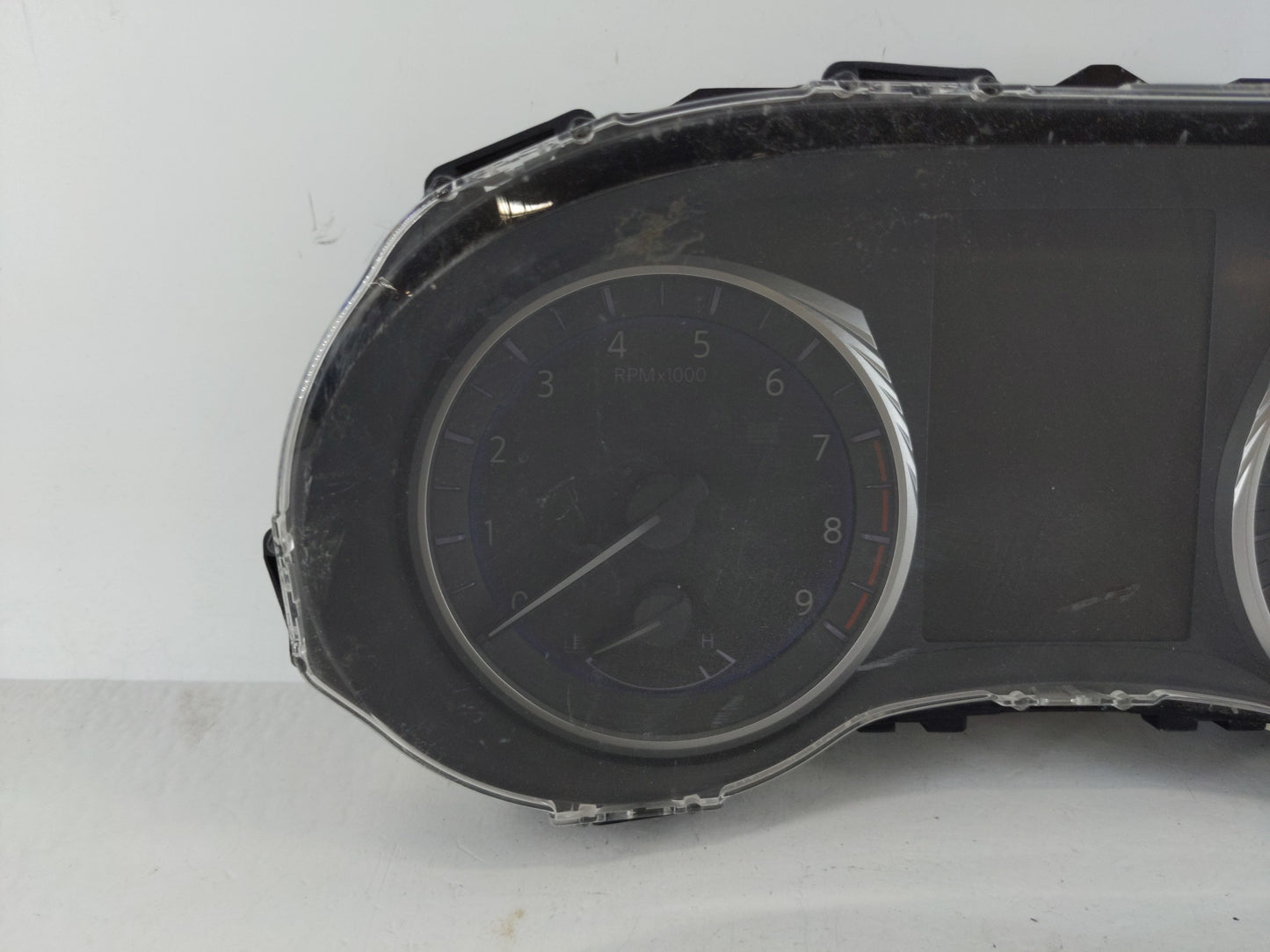 2017 Infiniti Q50 Instrument Cluster Speedometer Gauges P/N:6HE0E/9AB2 Fits OEM Used Auto Parts - Oemusedautoparts1.com