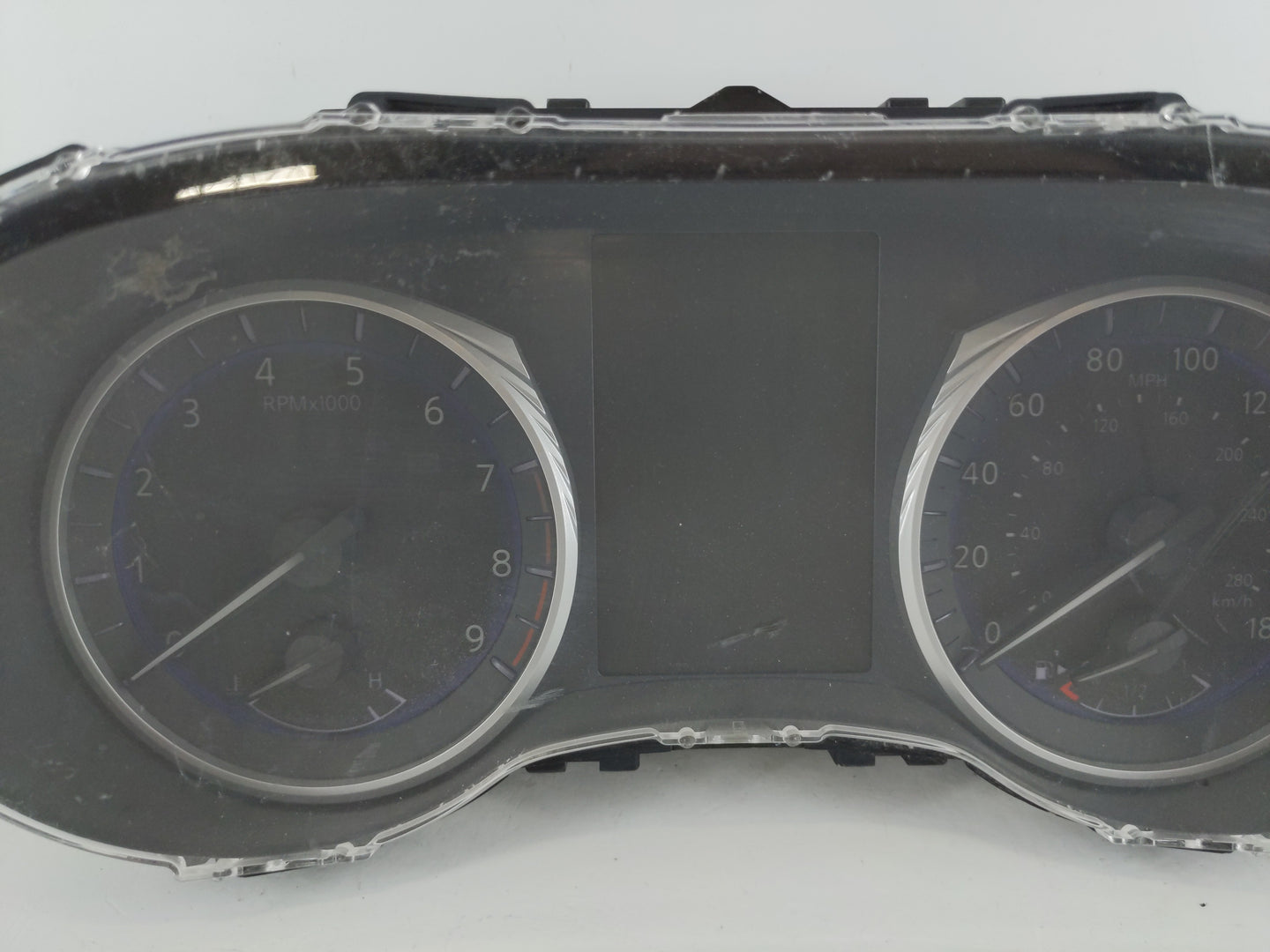 2017 Infiniti Q50 Instrument Cluster Speedometer Gauges P/N:6HE0E/9AB2 Fits OEM Used Auto Parts - Oemusedautoparts1.com
