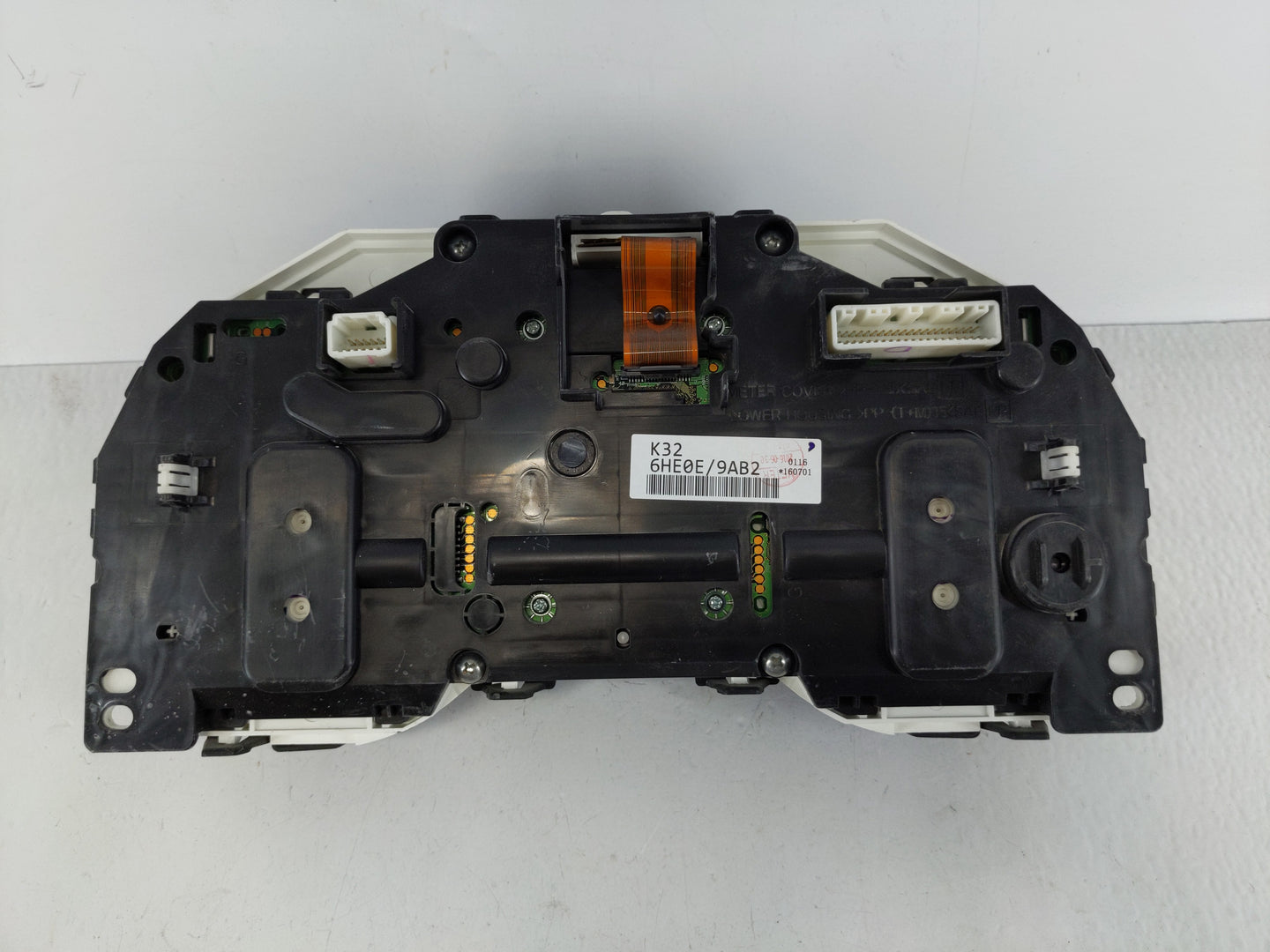 2017 Infiniti Q50 Instrument Cluster Speedometer Gauges P/N:6HE0E/9AB2 Fits OEM Used Auto Parts - Oemusedautoparts1.com