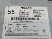 2014-2018 Infiniti Q50 Radio AM FM Cd Player Receiver Replacement P/N:28330 4HB0C Fits Fits 2014 2015 2016 2017 2018 OEM Use