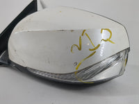 2014-2020 Infiniti Q50 Driver Left Side View Manual Door Mirror White - Oemusedautoparts1.com
