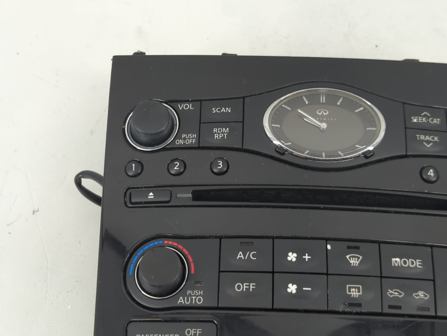 2015-2019 Infiniti Q50 Climate Control Module Temperature AC/Heater Replacement P/N:68262 1CX0E Fits OEM Used Auto Parts - O