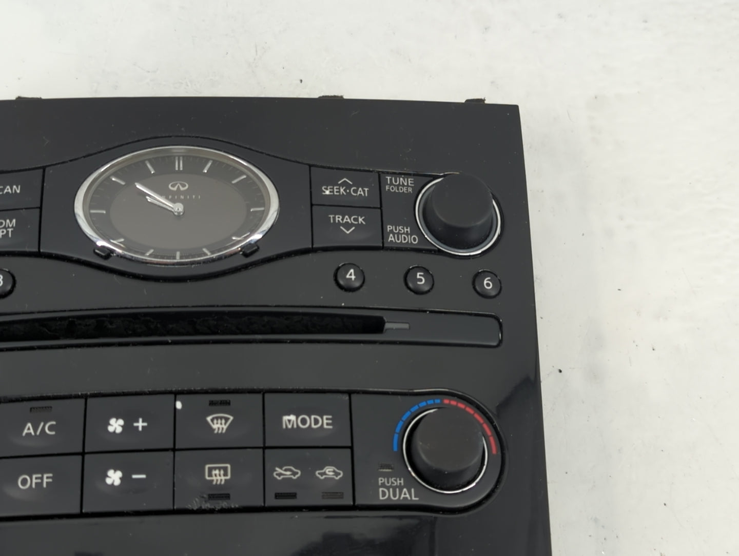 2015-2019 Infiniti Q50 Climate Control Module Temperature AC/Heater Replacement P/N:68262 1CX0E Fits OEM Used Auto Parts - O