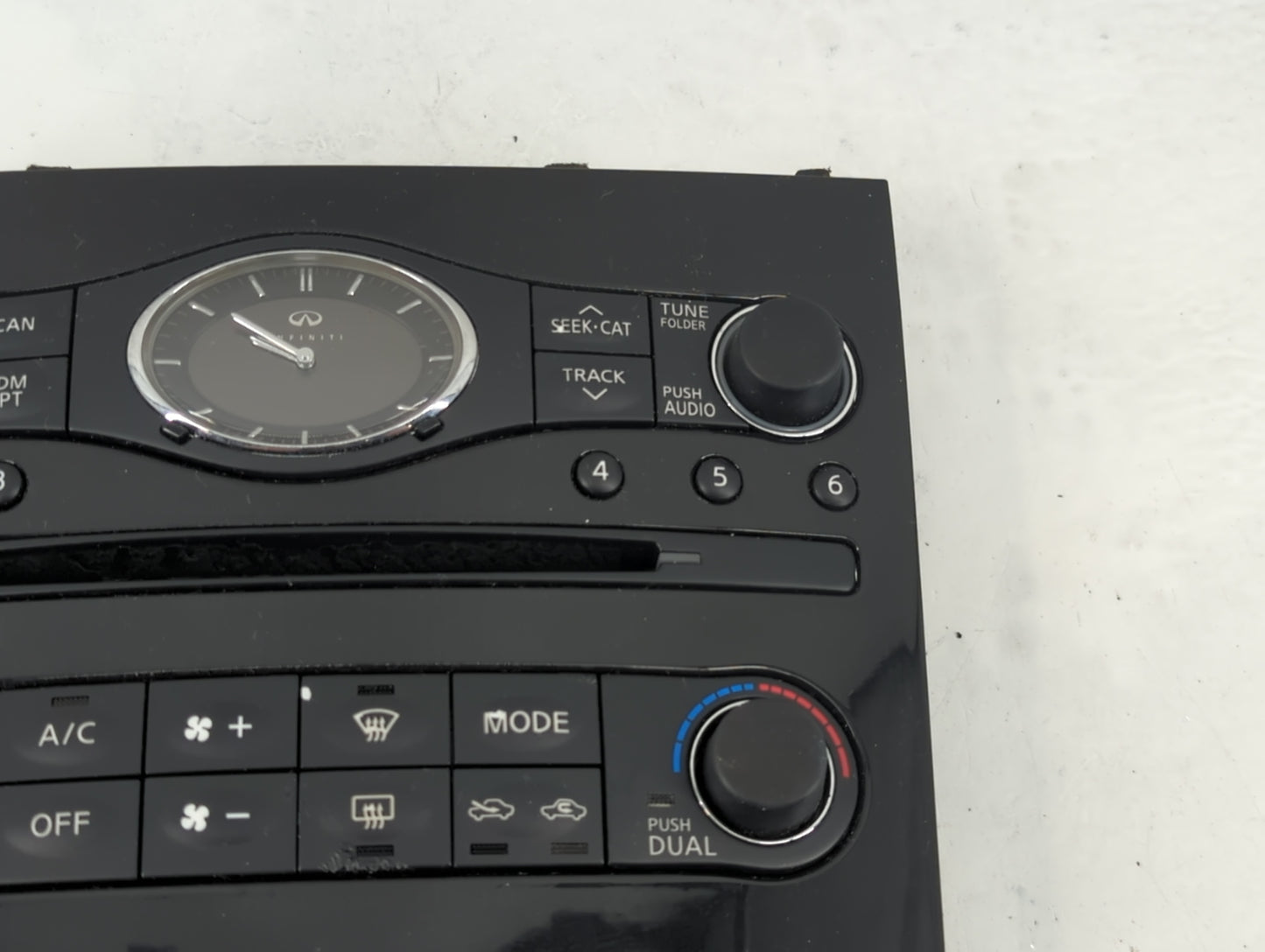 2015-2019 Infiniti Q50 Climate Control Module Temperature AC/Heater Replacement P/N:68262 1CX0E Fits OEM Used Auto Parts - O