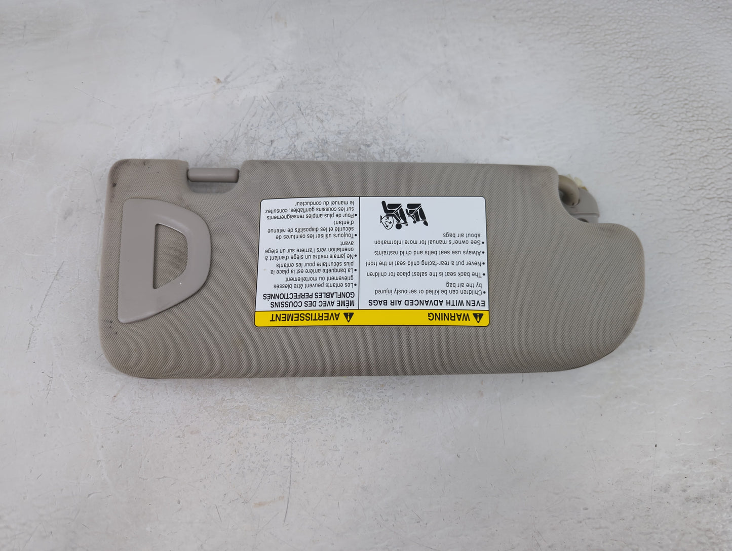 2014-2020 Infiniti Q50 Sun Visor Shade Replacement Driver Left Mirror Fits Fits 2014 2015 2016 2017 2018 2019 2020 OEM Used 