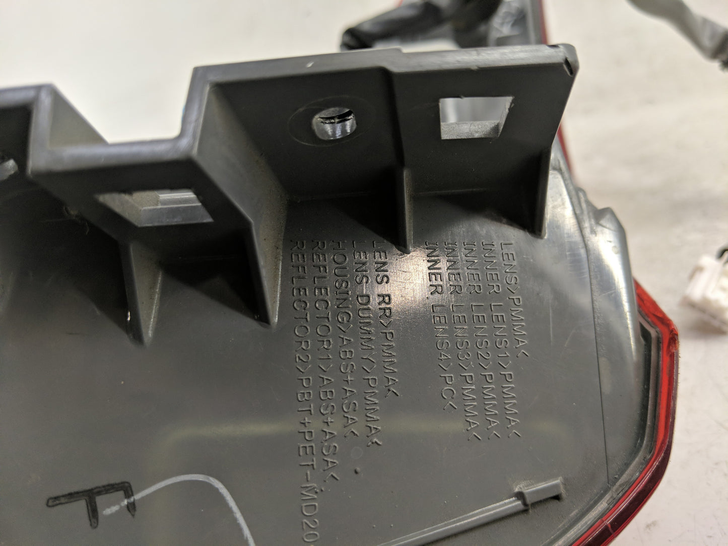 2016-2017 Infiniti Q50 Tail Light Assembly Passenger Right OEM Fits Fits 2016 2017 OEM Used Auto Parts - Oemusedautoparts1.c