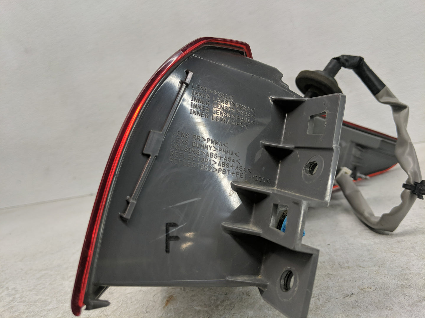 2016-2017 Infiniti Q50 Tail Light Assembly Driver Left OEM Fits Fits 2016 2017 OEM Used Auto Parts - Oemusedautoparts1.com