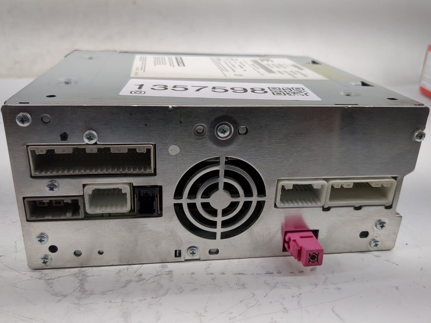 2016-2018 Infiniti Q50 Radio AM FM Cd Player Receiver Replacement P/N:28330 4HB4A Fits Fits 2016 2017 2018 2019 2020 OEM Use