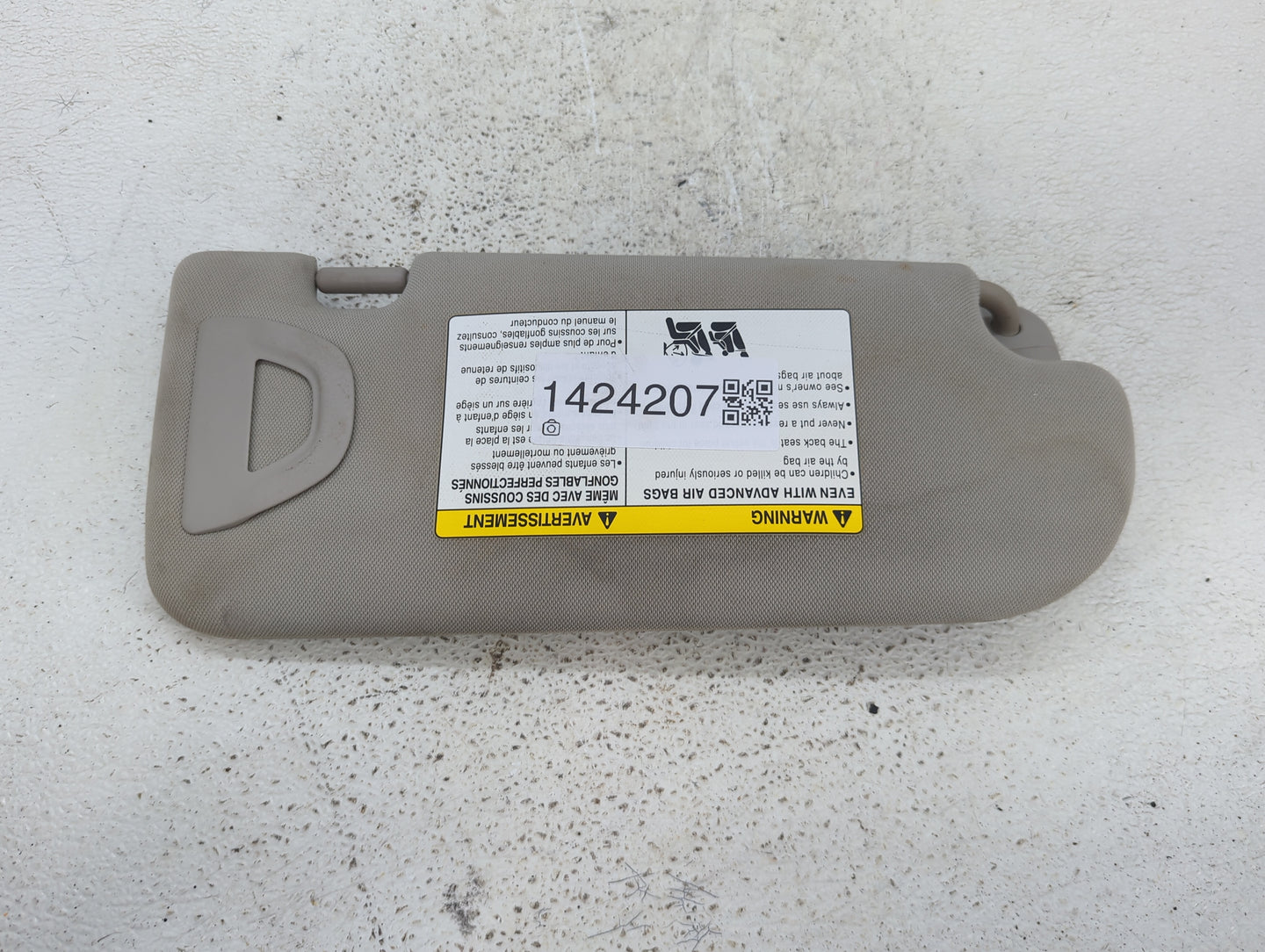 2014-2020 Infiniti Q50 Sun Visor Shade Replacement Driver Left Mirror Fits Fits 2014 2015 2016 2017 2018 2019 2020 OEM Used 