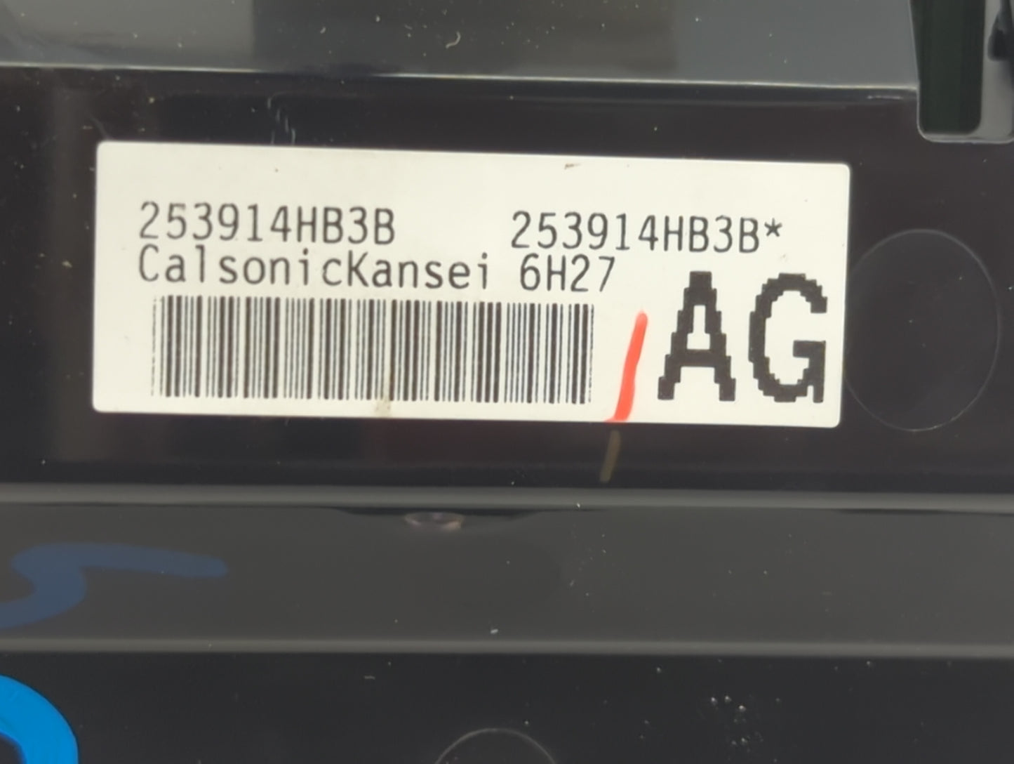 2015-2019 Infiniti Q50 Climate Control Module Temperature AC/Heater Replacement P/N:253914HB3B Fits OEM Used Auto Parts - Oe