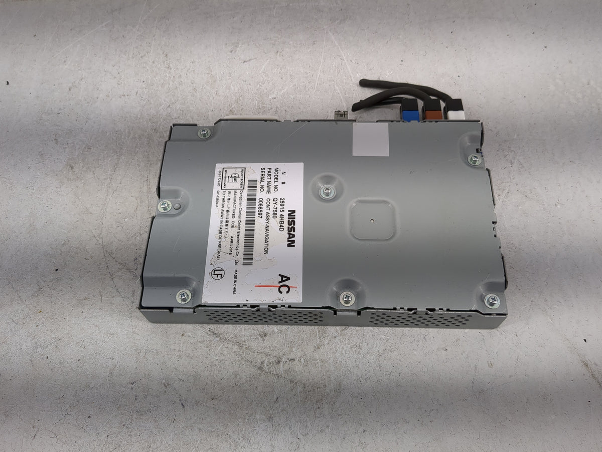 2016-2017 Infiniti Q50 Information-gps-tv Control Module 1468304 - Oemusedautoparts1.com