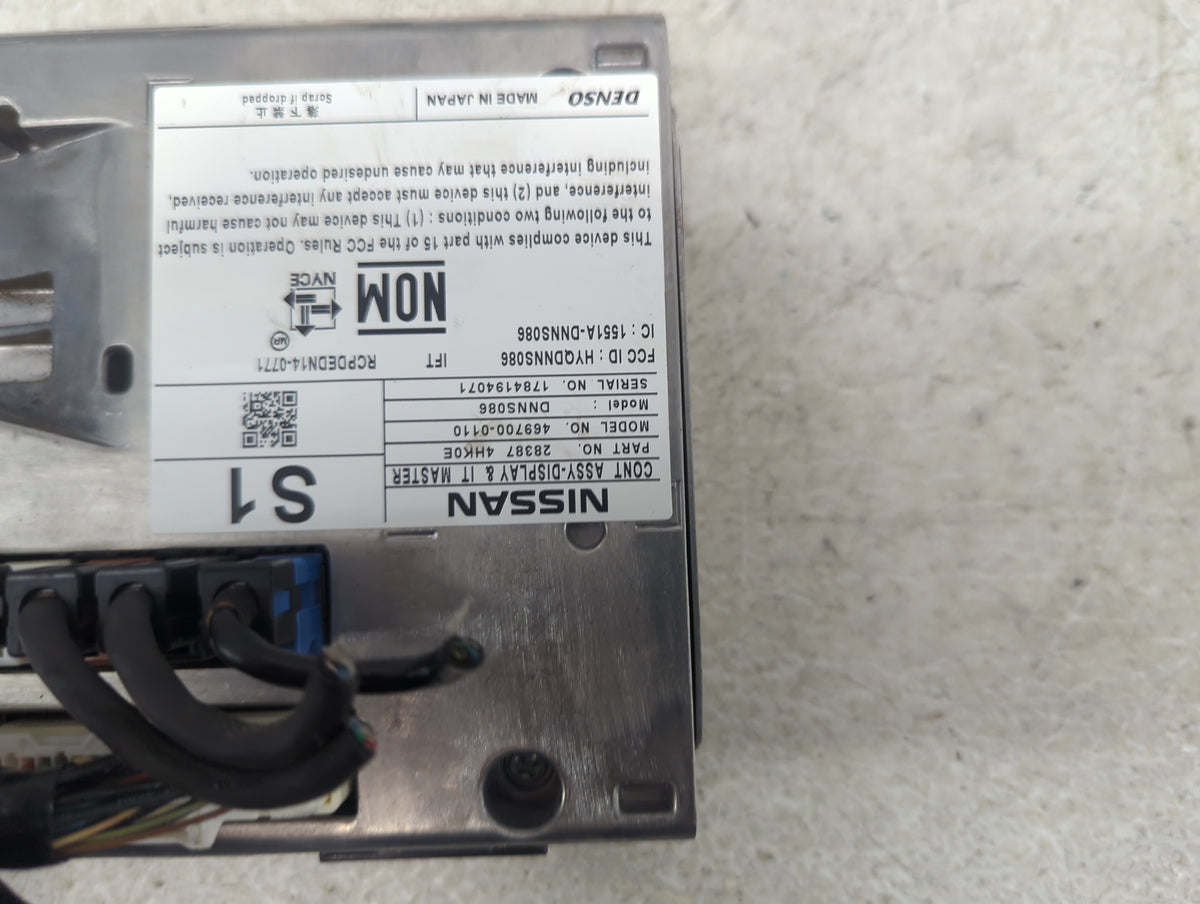 2016-2017 Infiniti Q50 Information Radio Display Screen 1468848 - Oemusedautoparts1.com