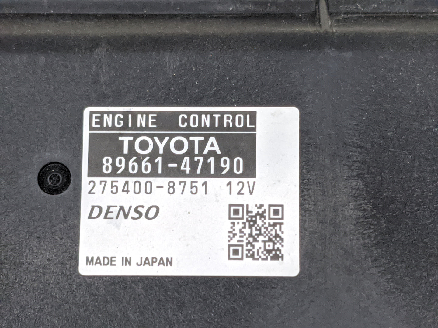 2016-2017 Infiniti Q50 PCM Engine Control Computer ECU ECM PCU OEM P/N:89661-47190 Fits Fits 2016 2017 OEM Used Auto Parts -