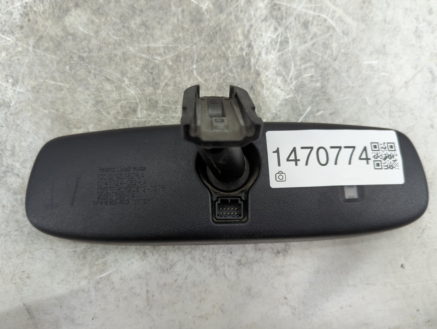 2014-2020 Infiniti Q50 Interior Rear View Mirror Replacement OEM P/N:NZLOB12HL4 4112A-OB12HL4 Fits OEM Used Auto Parts - Oem