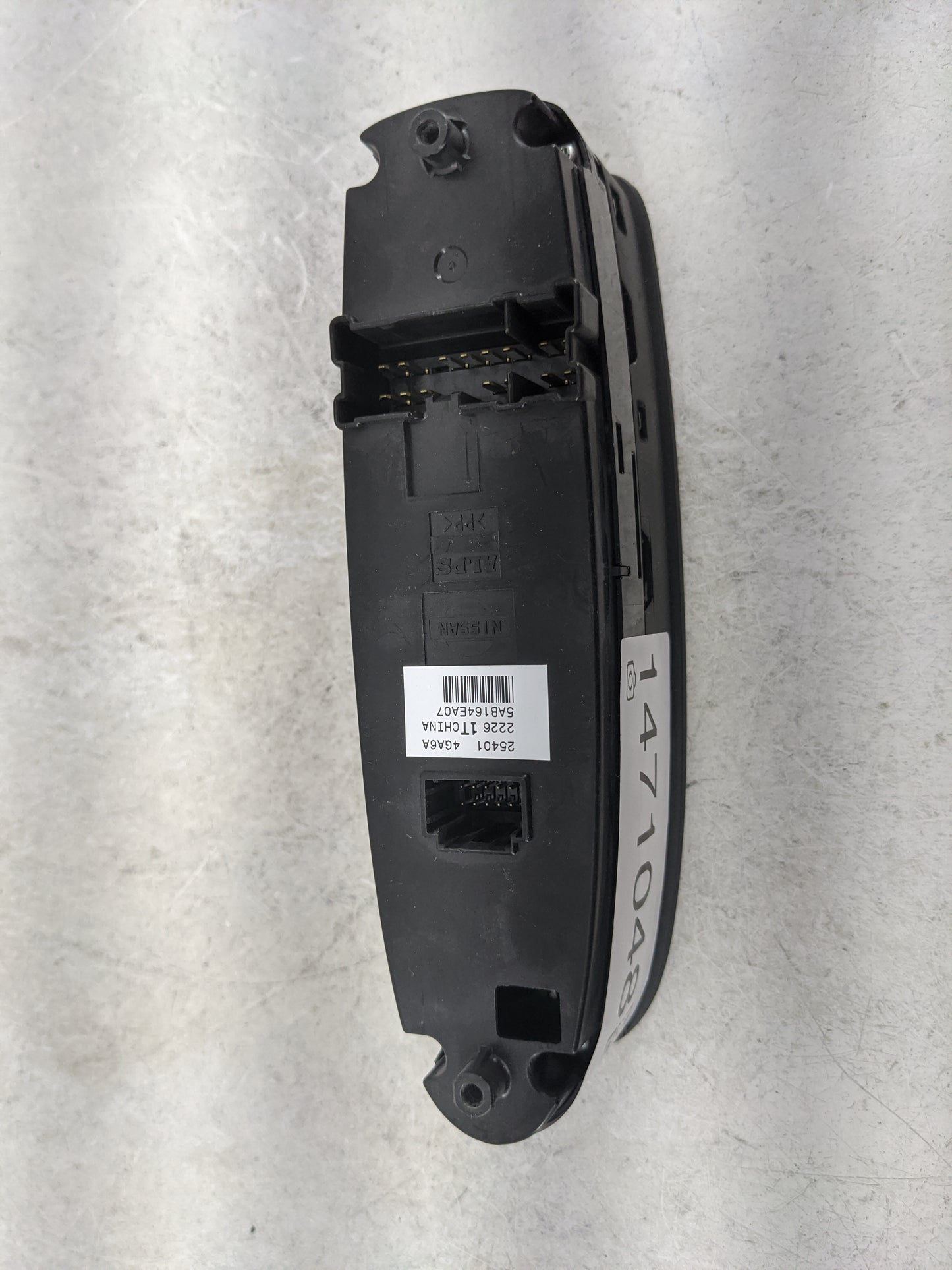 2014-2020 Infiniti Q50 Master Power Window Switch Replacement Driver Side Left P/N:254014GA6A Fits OEM Used Auto Parts - Oem