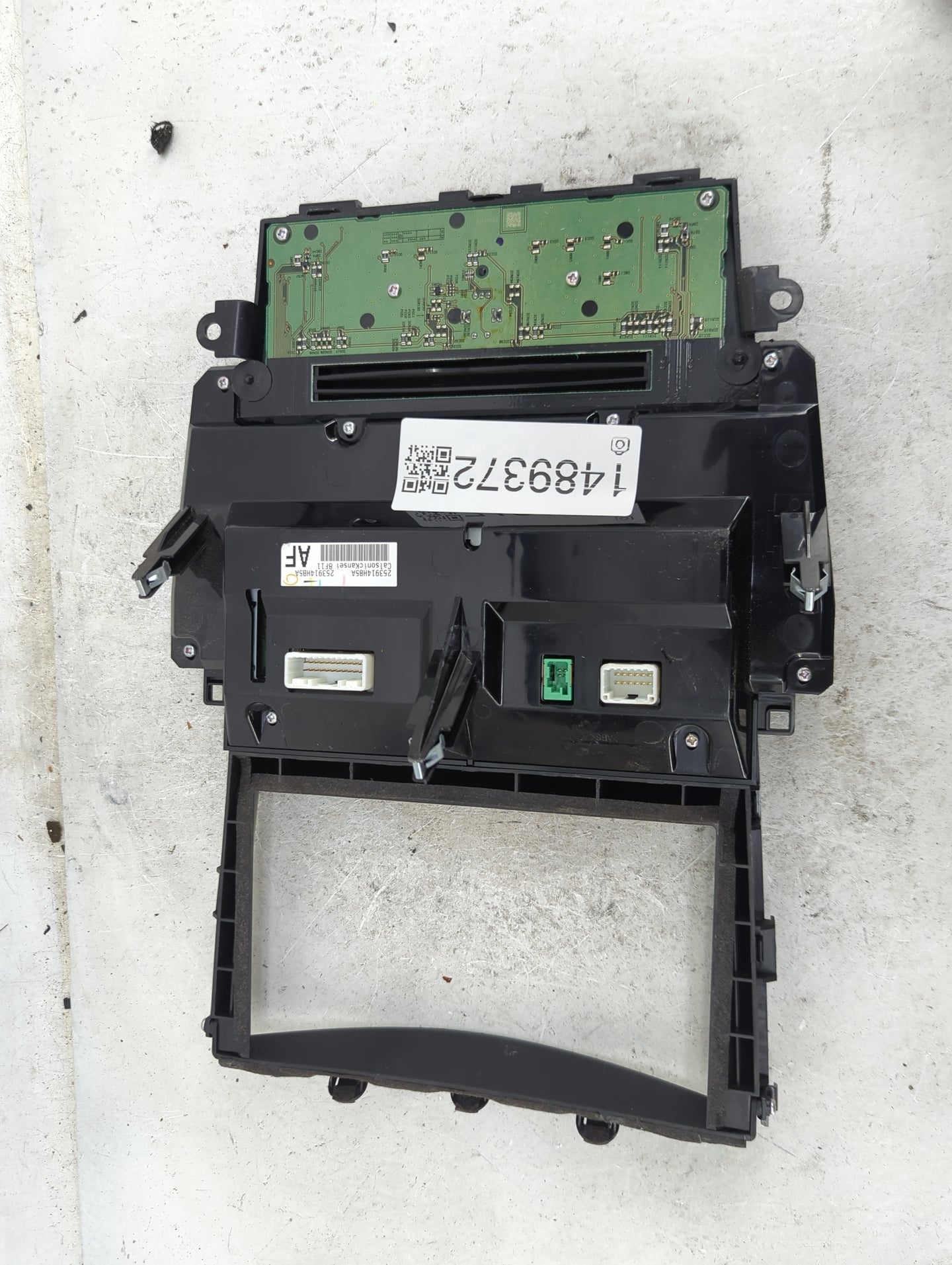 2015-2020 Infiniti Q50 Radio AM FM Cd Player Receiver Replacement P/N:253914HB5A Fits Fits 2015 2016 2017 2018 2019 2020 OEM