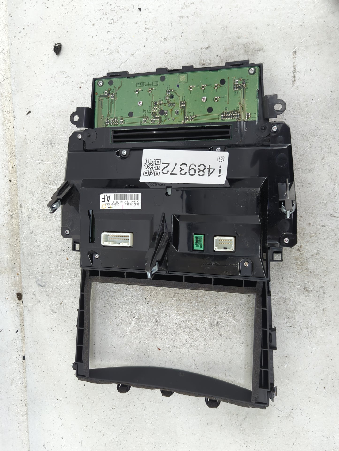 2015-2020 Infiniti Q50 Radio AM FM Cd Player Receiver Replacement P/N:253914HB5A Fits Fits 2015 2016 2017 2018 2019 2020 OEM