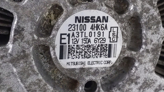 2016-2018 Infiniti Q50 Alternator Replacement Generator Charging Assembly Engine OEM P/N:23100 4HK6A 23100 4HK1A Fits OEM Used Auto Parts