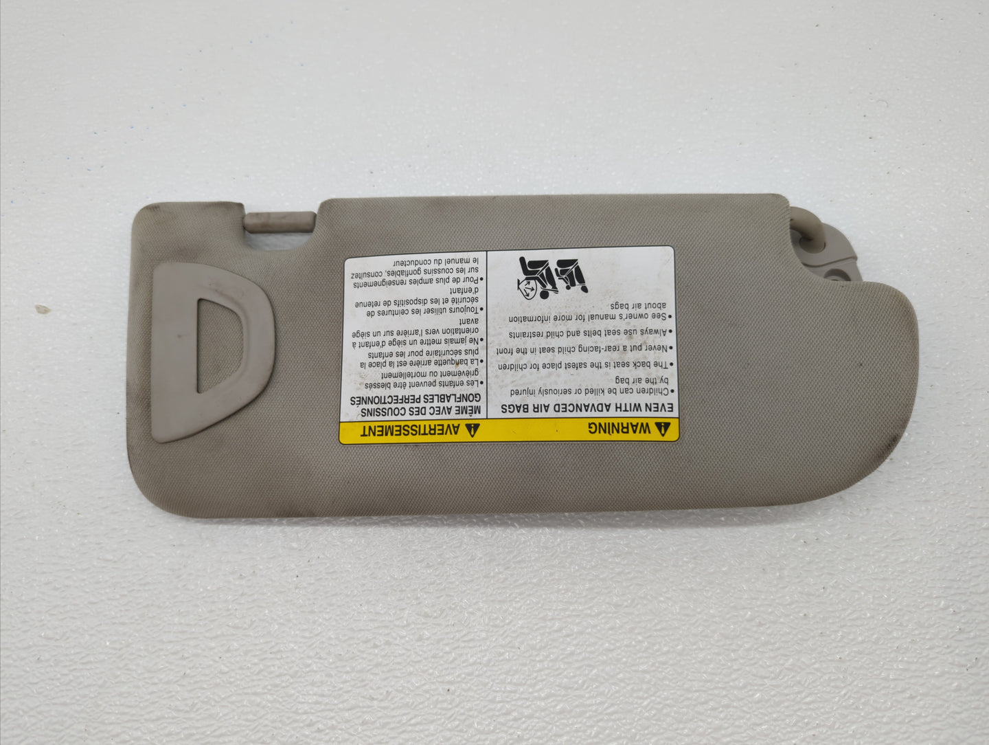 2014-2020 Infiniti Q50 Sun Visor Shade Replacement Driver Left Mirror Fits Fits 2014 2015 2016 2017 2018 2019 2020 OEM Used 