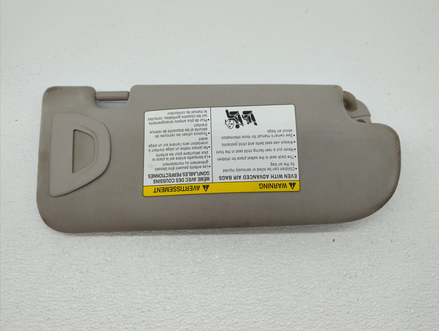 2014-2020 Infiniti Q50 Sun Visor Shade Replacement Driver Left Mirror Fits Fits 2014 2015 2016 2017 2018 2019 2020 OEM Used 