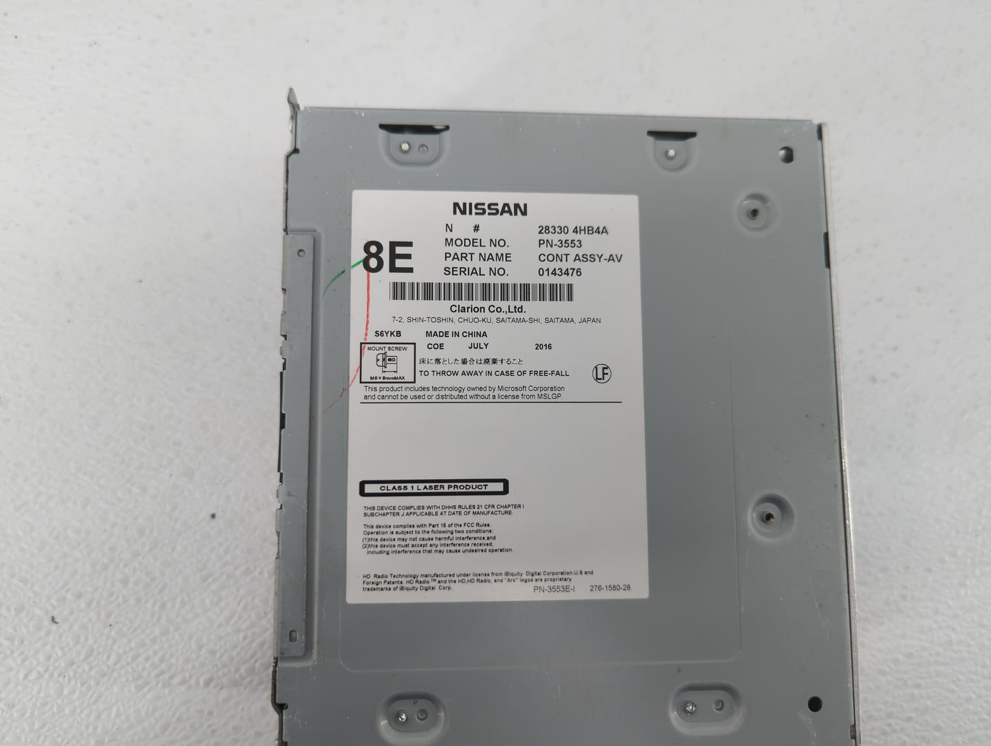 2016-2018 Infiniti Q50 Undefined 440547 - Oemusedautoparts1.com