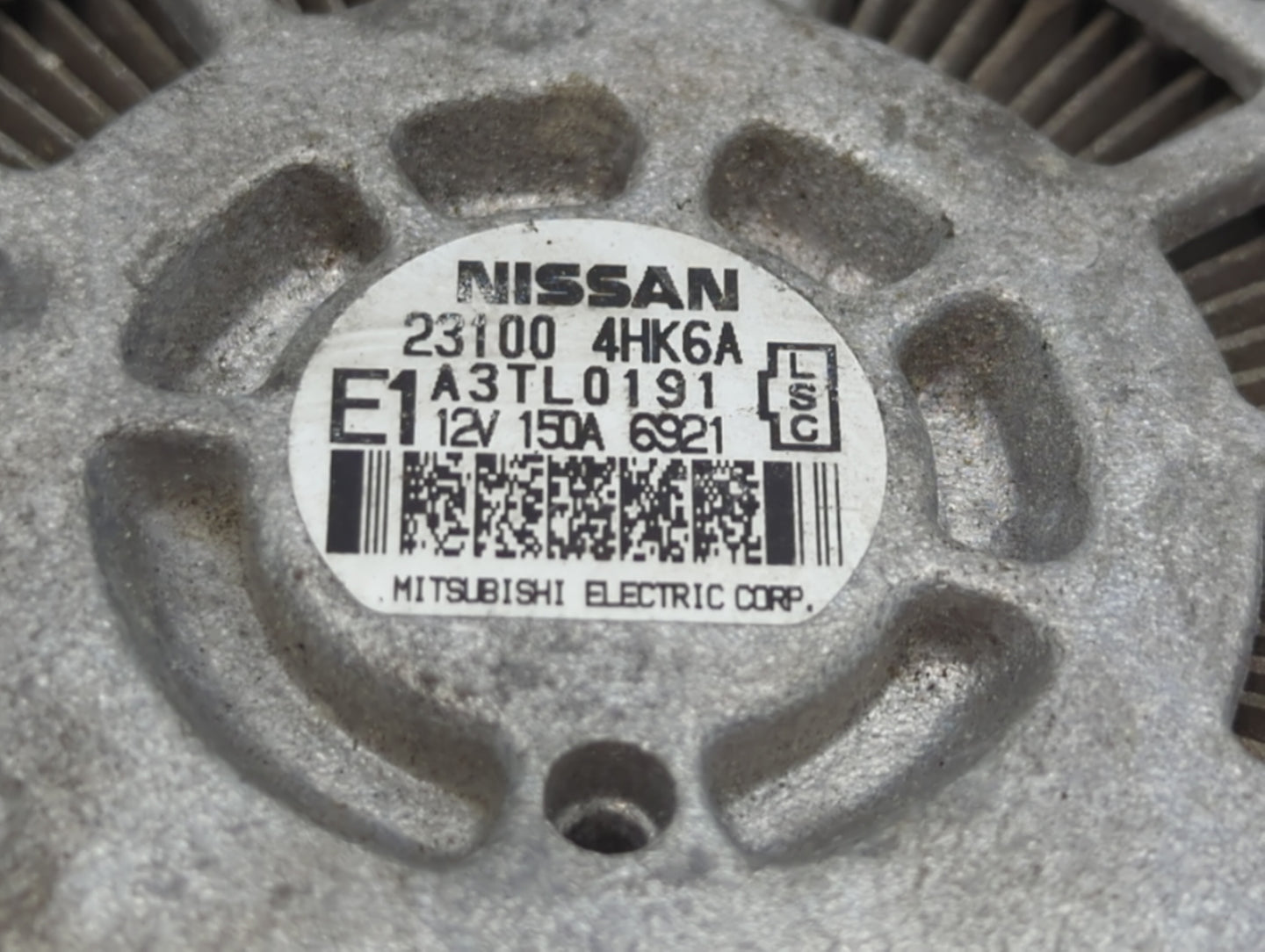 2016-2020 Infiniti Q50 Alternator Replacement Generator Charging Assembly Engine OEM P/N:23100 4HK6A 23100 4HK1A Fits OEM Us