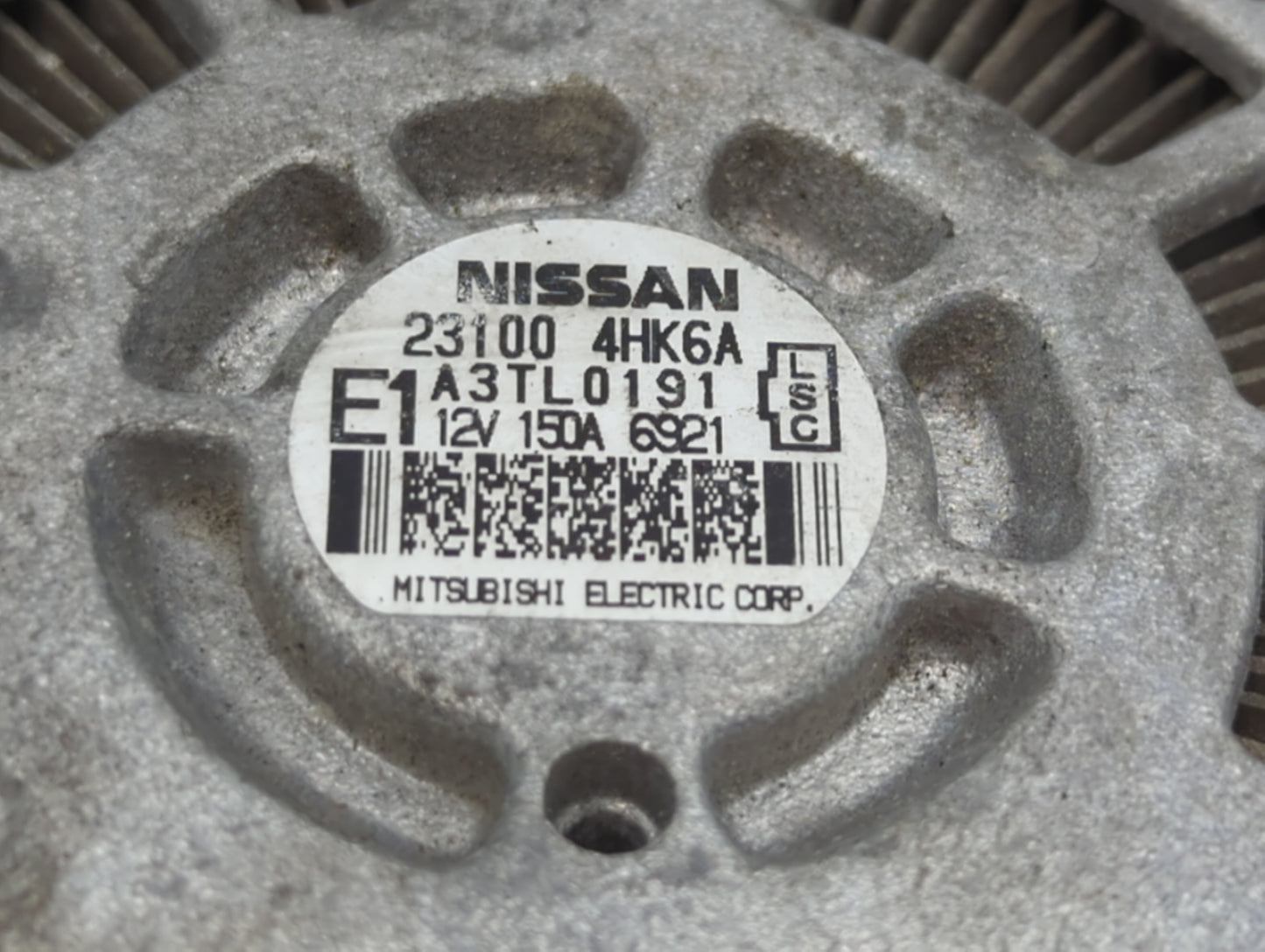 2016-2020 Infiniti Q50 Alternator Replacement Generator Charging Assembly Engine OEM P/N:23100 4HK6A 23100 4HK1A Fits OEM Us