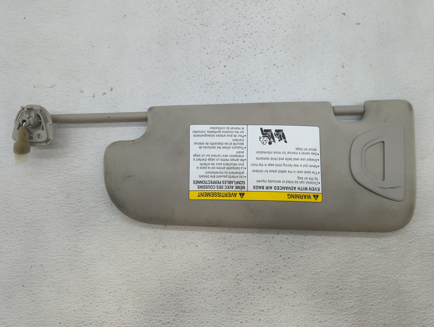 2014-2020 Infiniti Q50 Sun Visor Shade Replacement Passenger Right Mirror Fits Fits 2014 2015 2016 2017 2018 2019 2020 OEM U