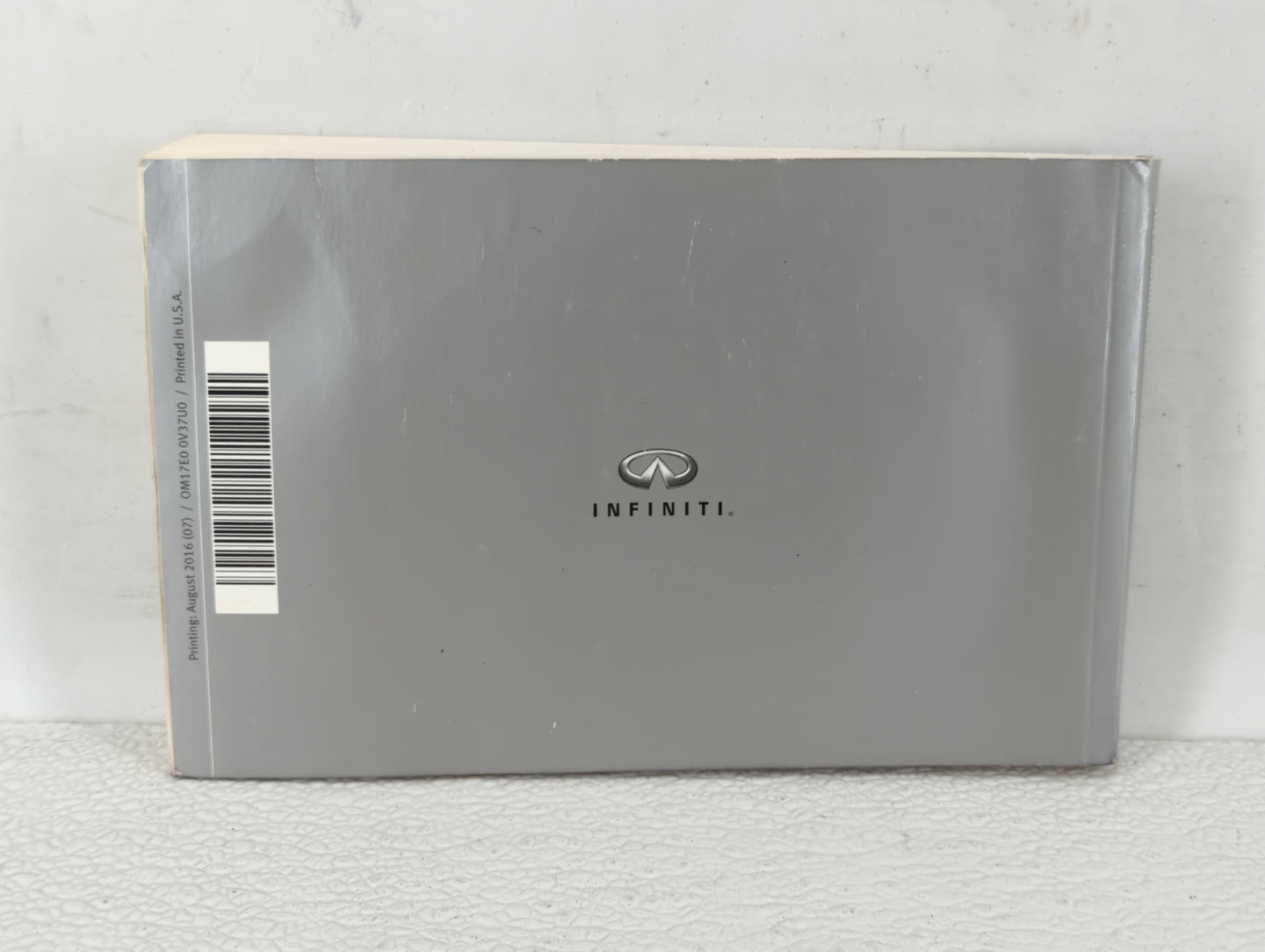 2017 Infiniti Q50 Owners Manual Book Guide OEM Used Auto Parts - Oemusedautoparts1.com