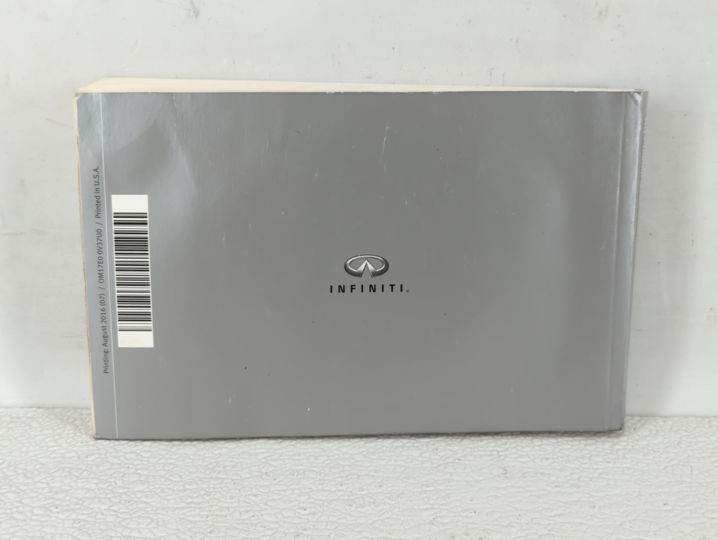 2017 Infiniti Q50 Owners Manual Book Guide OEM Used Auto Parts - Oemusedautoparts1.com