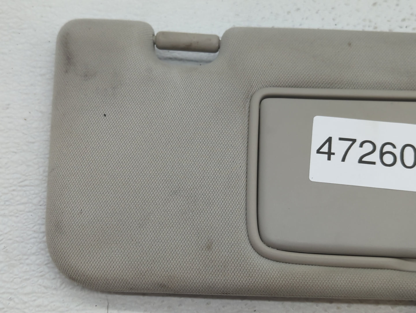 2014-2020 Infiniti Q50 Sun Visor Shade Replacement Passenger Right Mirror Fits Fits 2014 2015 2016 2017 2018 2019 2020 OEM U