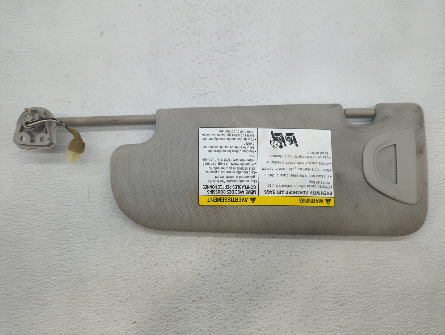 2014-2020 Infiniti Q50 Sun Visor Shade Replacement Passenger Right Mirror Fits Fits 2014 2015 2016 2017 2018 2019 2020 OEM U