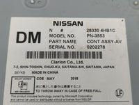 2016-2018 Infiniti Q50 Radio AM FM Cd Player Receiver Replacement P/N:28330 4HB1C 28330 4HB4A Fits Fits 2016 2017 2018 2019 